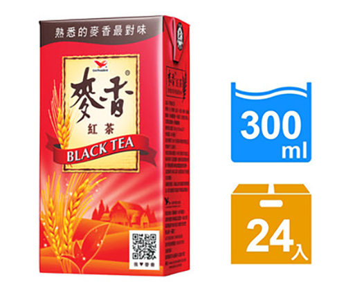 商品名稱：【麥香】紅茶300ml24入/箱