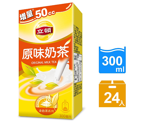 商品名稱：【立頓】原味奶茶300ml(24入/箱)